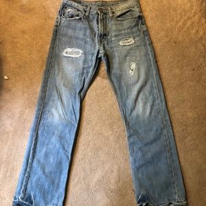 Light washed jeans